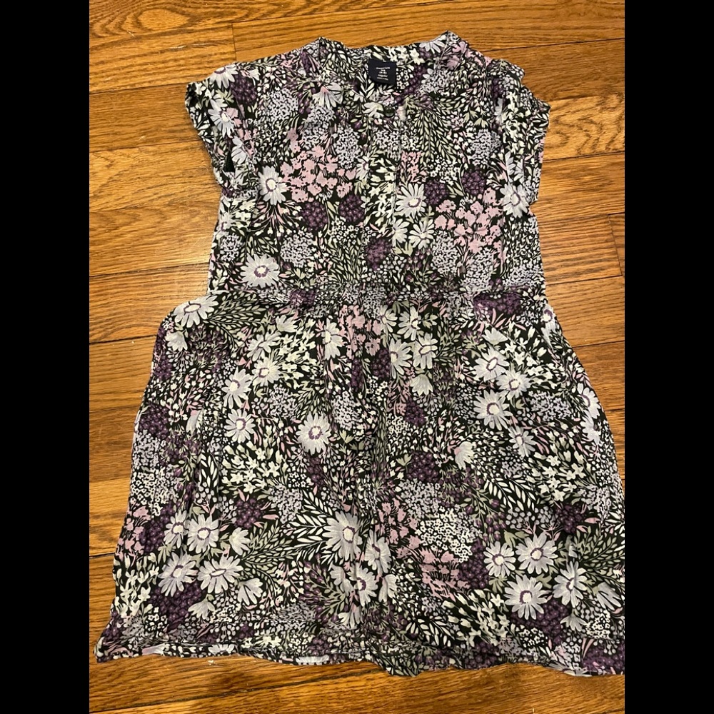 Gap floral dress size XS, lined